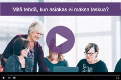 Mitä tehdä, kun asiakas ei maksa laskua