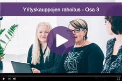 Yrityskauppojen rahoitus